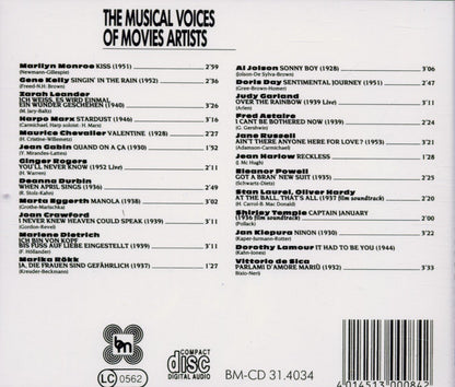 The Musical Voices of Movies