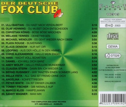 Der Deutsche Fox Club Vol 4