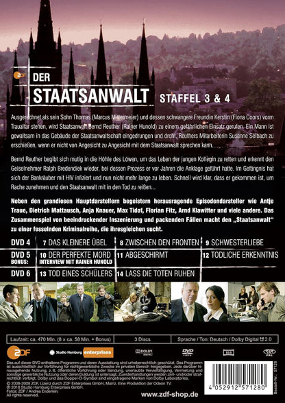 Der Staatsanwalt - Staffel 3 & 4 (3 DVDs)