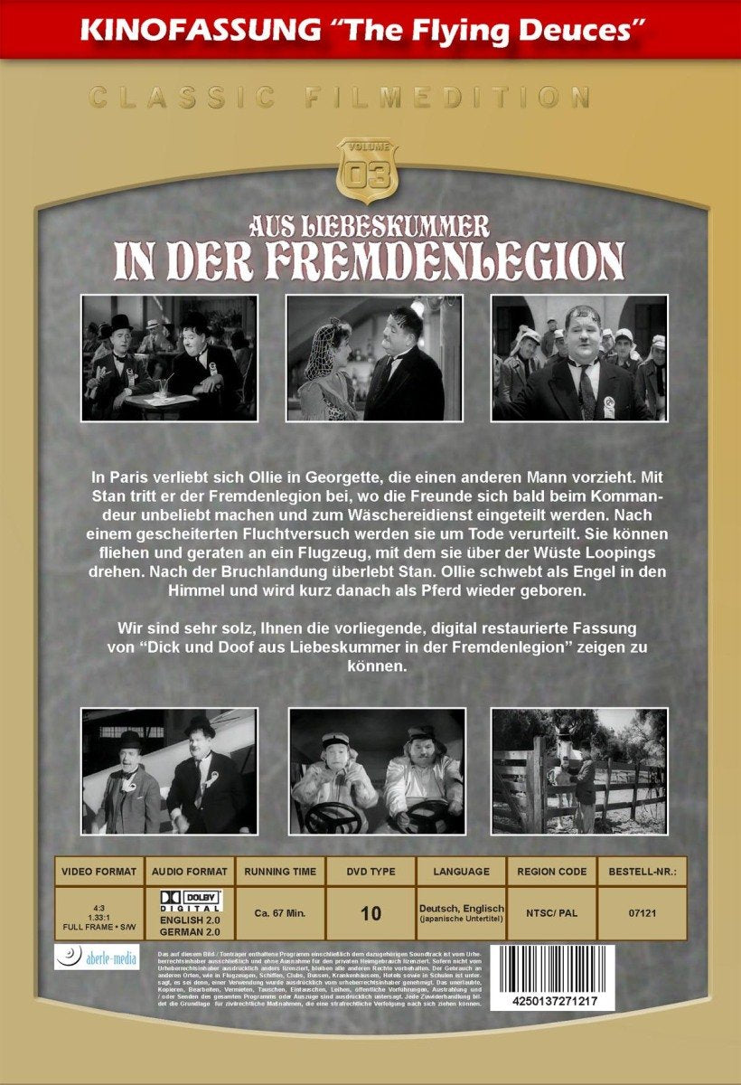 LAUREL & HARDY - Aus Liebeskummer In Der Fremdenlegion
