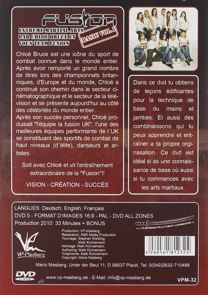 Chloe Bruce et vois Team Fusion - Extreme Martial Arts Basic Vol.1 Techniq