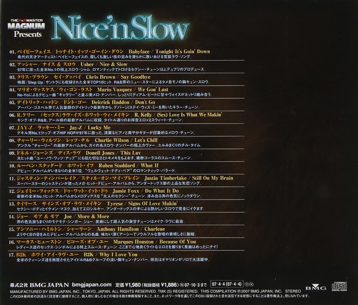 The R&B Master Magnum Presents Nice 'N Slow
