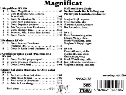 VIVALDI, ANTONIO-MAGNIFICAT VOL 38