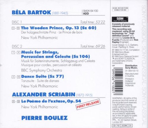Boulez-Edition: Bartok / Scriabin
