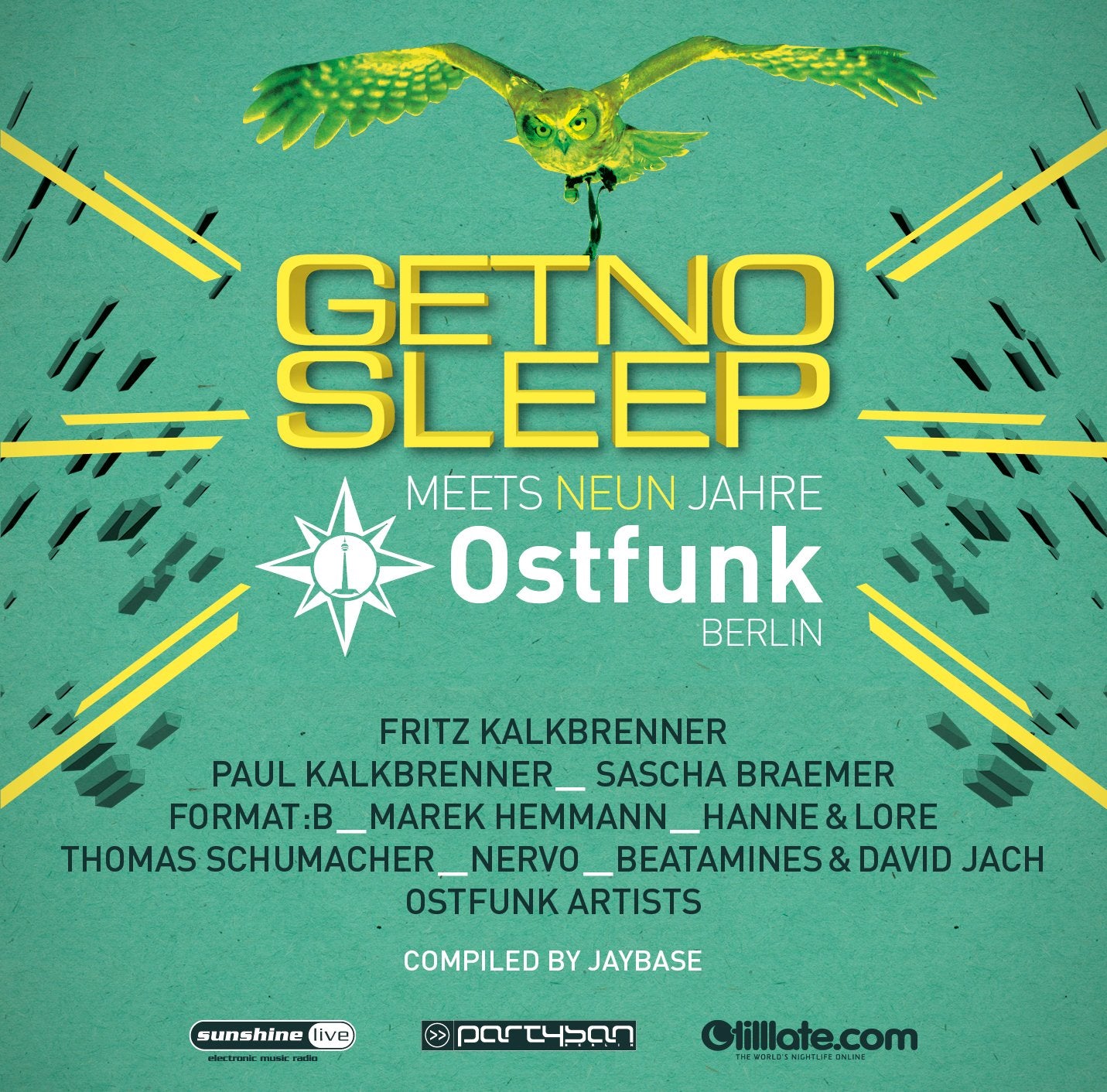 Get No Sleep meets Ostfunk Berlin (9 Years