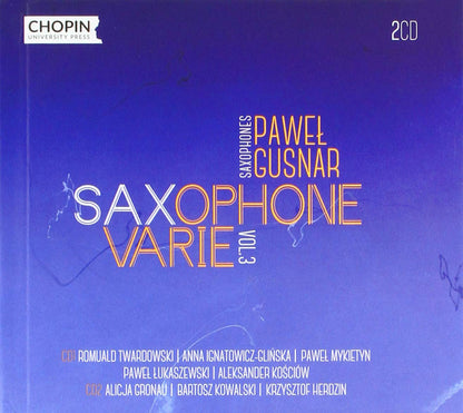 Pawel Gusnar Saxophone Varie Vol 3