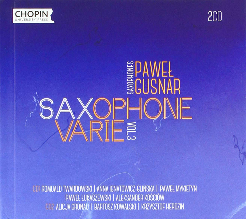 Pawel Gusnar Saxophone Varie Vol 3