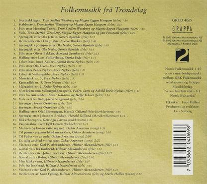 Folkemusikk Fra Trondelag 9 - Folk Music From Trondelag