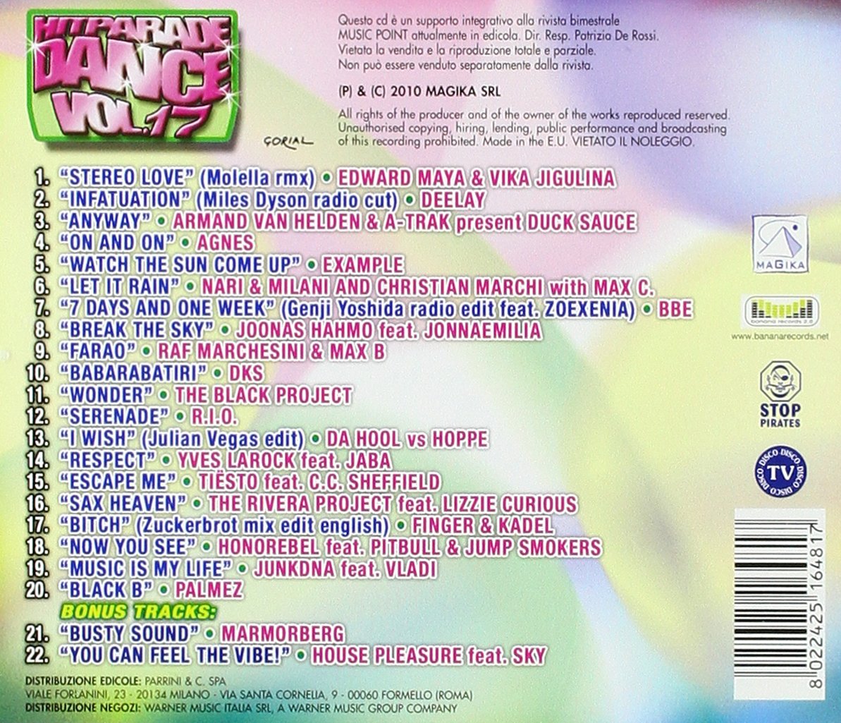 Vol. 17-Hit Parade Dance