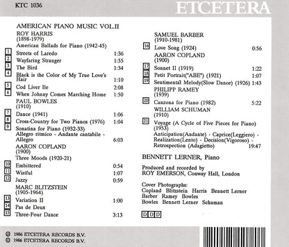 American Piano Music Vol. 2