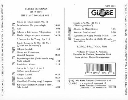 Schumann: The Piano Sonatas, Vol. 1