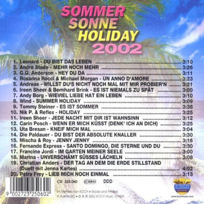 Sommer Sonne Holiday 2002