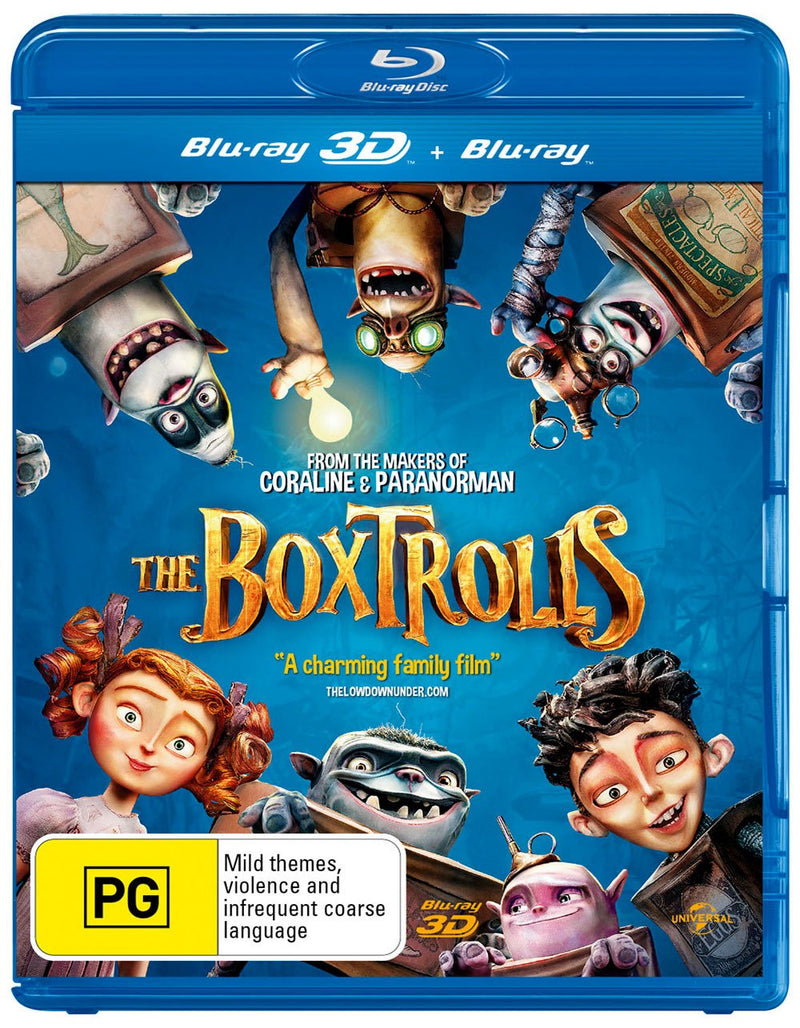The Boxtrolls Blu-ray + Ultra Violet