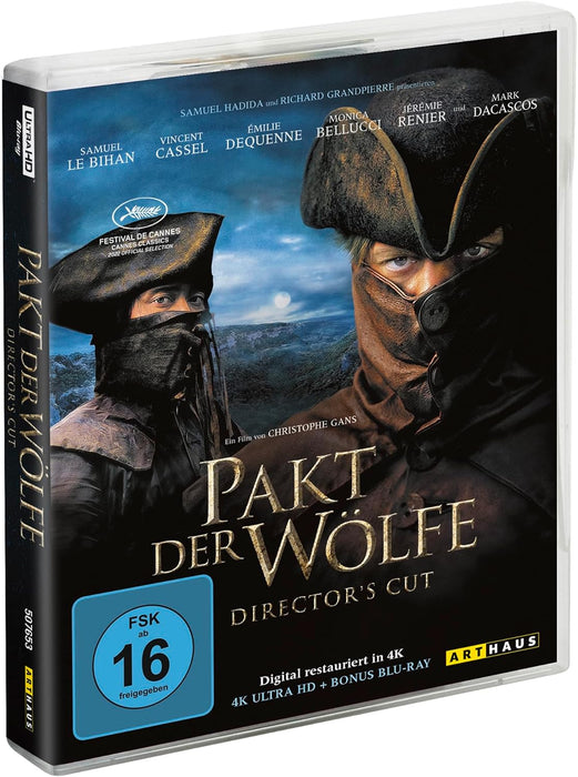 Pakt der Wölfe - Director's Cut (4K Ultra HD) (+ Bonus-Blu-ray