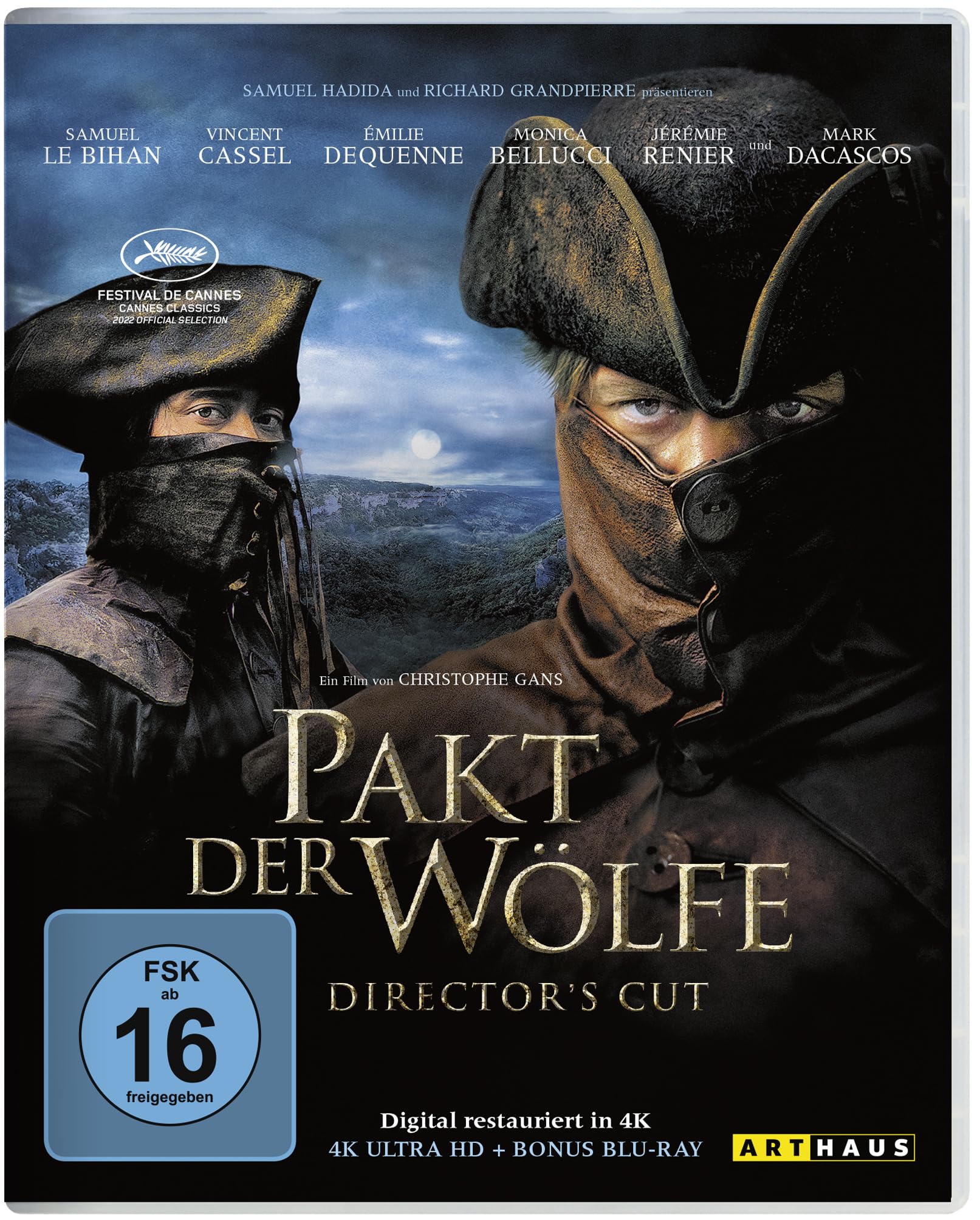 Pakt der Wölfe - Director's Cut (4K Ultra HD) (+ Bonus-Blu-ray)