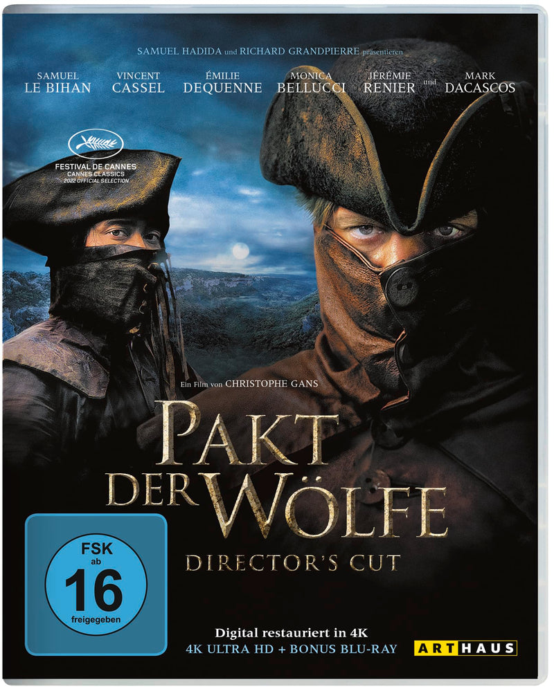 Pakt der Wölfe - Director's Cut (4K Ultra HD) (+ Bonus-Blu-ray)