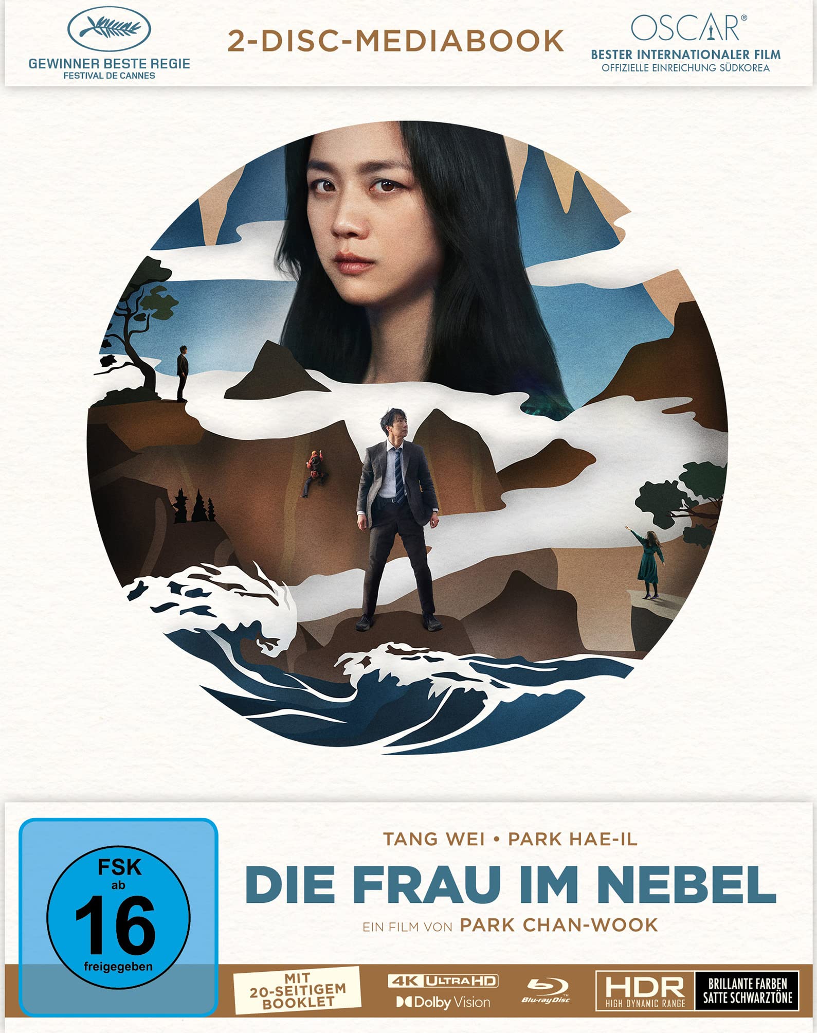 Die Frau im Nebel - Decision to Leave - Mediabook - Cover B (4K Ultra HD) (+ Blu-ray