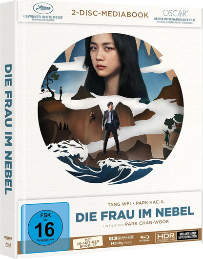 Die Frau im Nebel - Decision to Leave - Mediabook - Cover B (4K Ultra HD) (+ Blu-ray