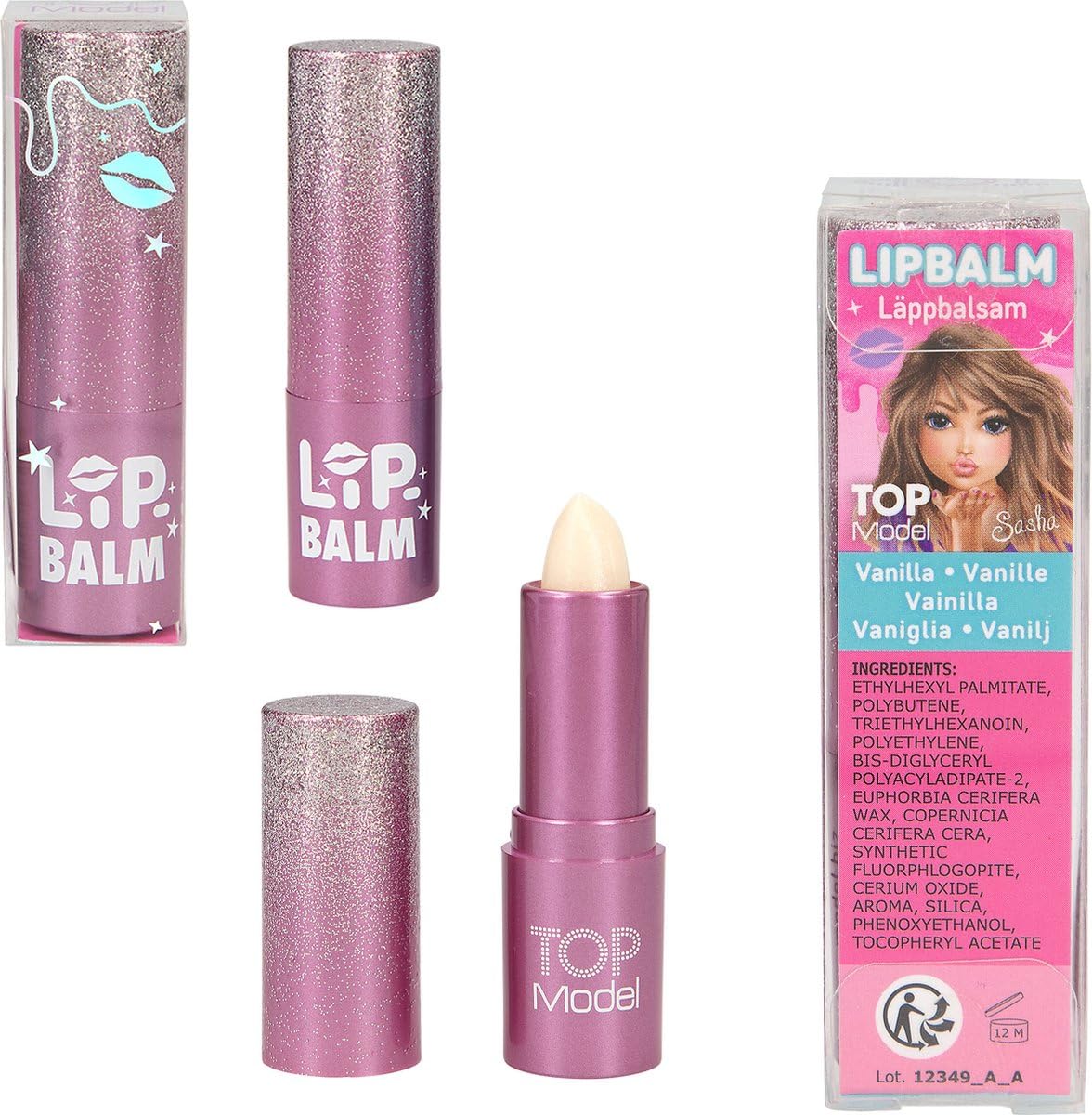 Topmodel - Lipbalm Beauty And Me ( 0412349 ) 1 Psc. Assorted Colours