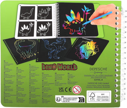 Dino World - Mini Magic-Scratch Book (0412733