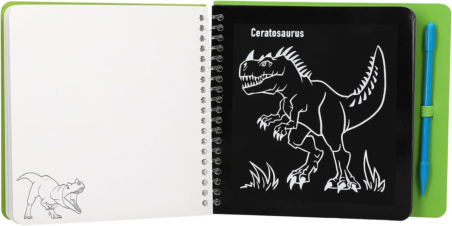 Dino World - Mini Magic-Scratch Book (0412733