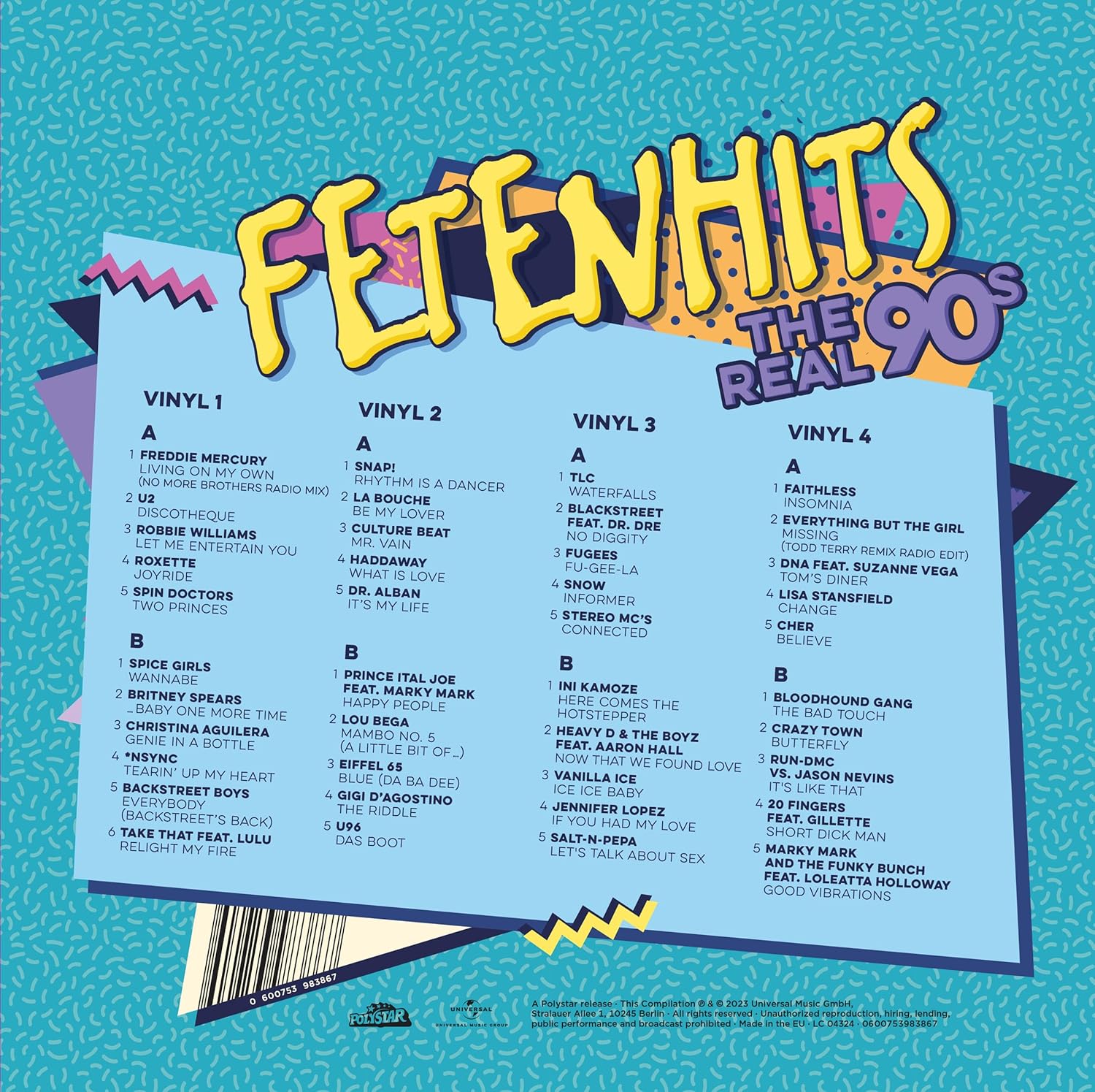 Fetenhits The Real 90S