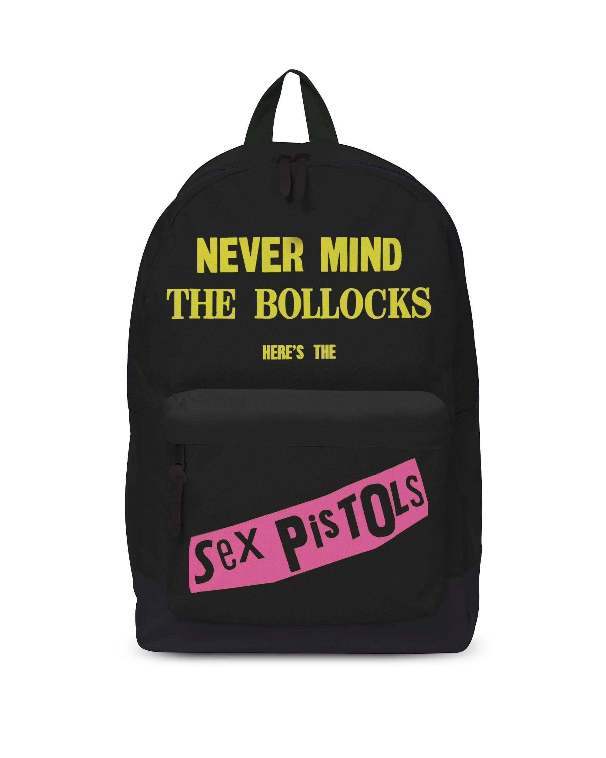 Rocksax Sex Pistols Backpack - Never Mind The Bollocks - 43cm x 30cm x 15cm – Officially Licensed Merchandise