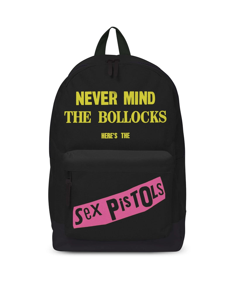 Rocksax Sex Pistols Backpack - Never Mind The Bollocks - 43cm x 30cm x 15cm – Officially Licensed Merchandise