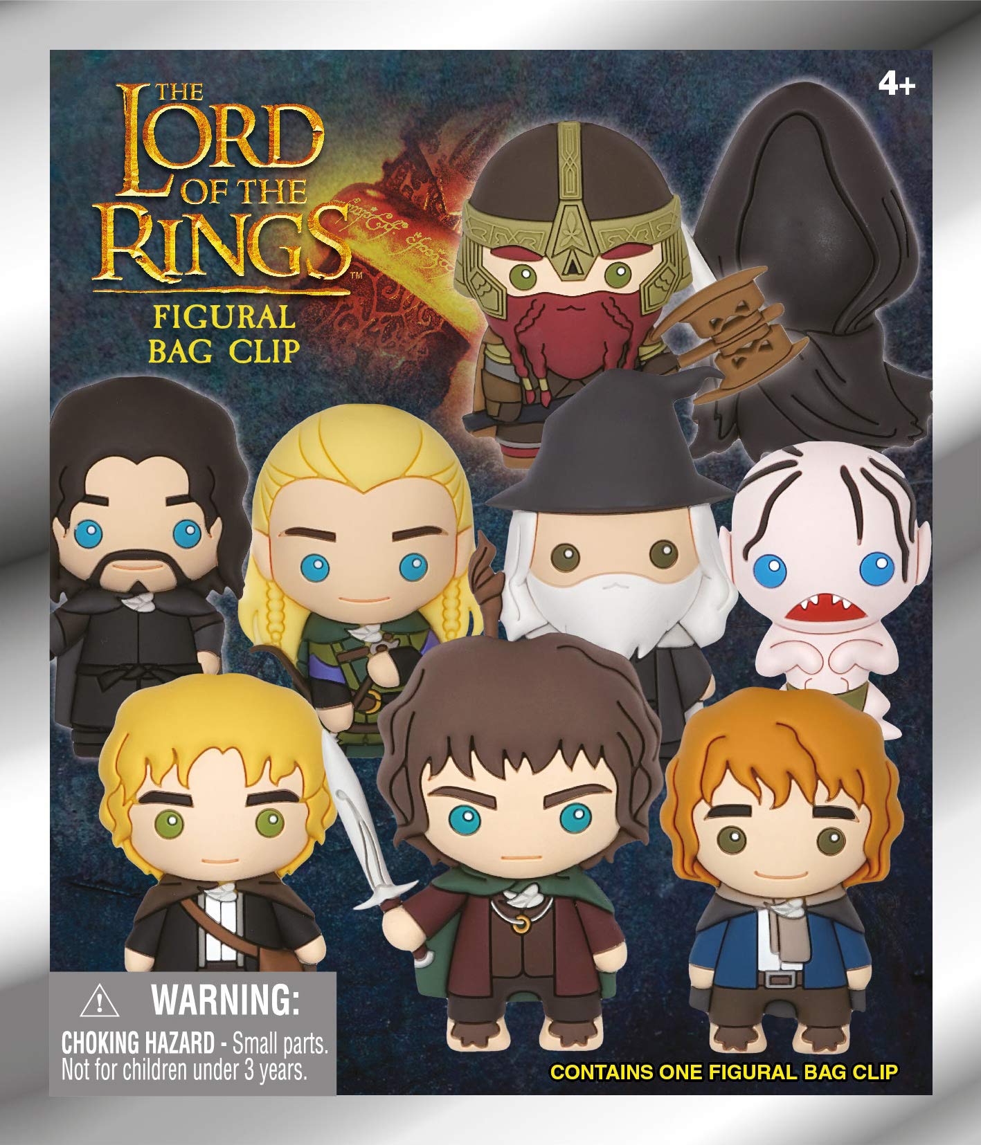 Warner Bros. Lord of The Rings - 3D Foam Collectible Bag Clip in Blind Bag