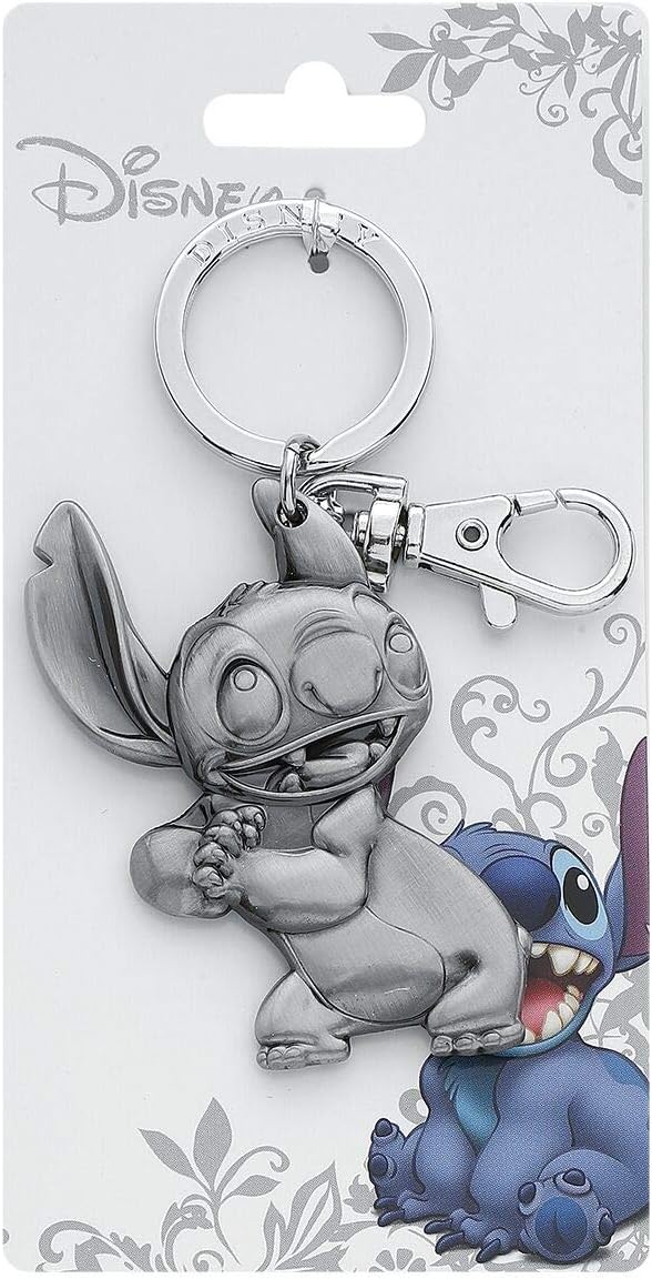 5cm Silver Stitch Keychain