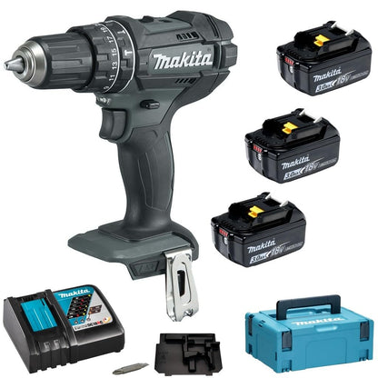 Makita DHP482F3JB Black Cordless Drill