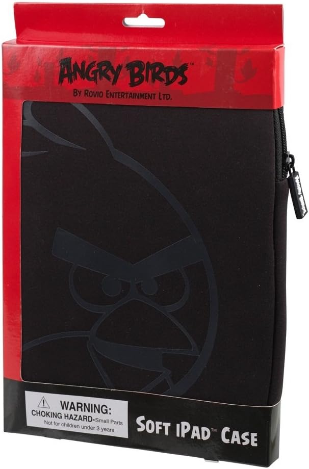 Angry Birds Soft Ipad Case (Black