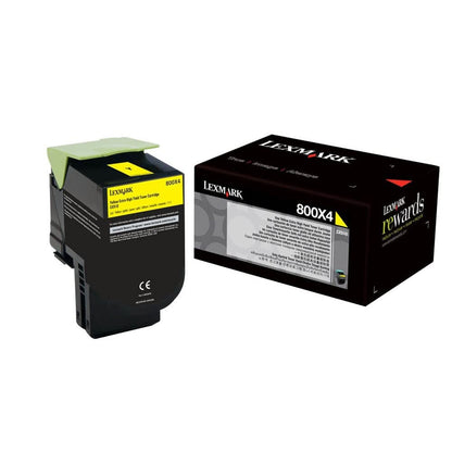 Lexmark 80C0X10 Tintenpatrone für CX510 8.000 Seiten, schwarz