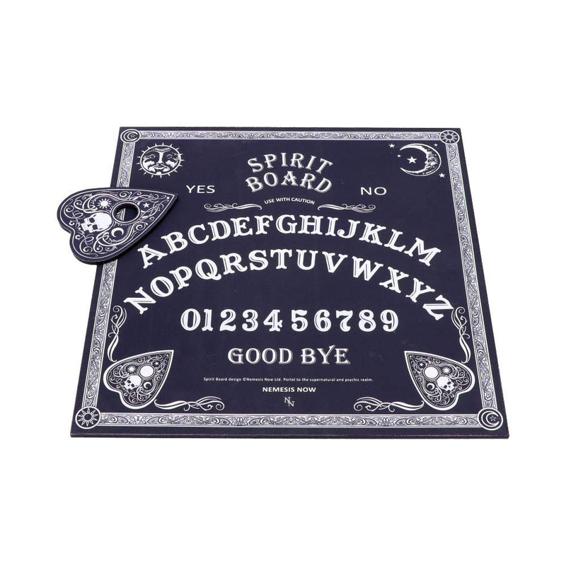 Nemesis Now Black and White Spirit Board with Planchette, MDF/Polyester