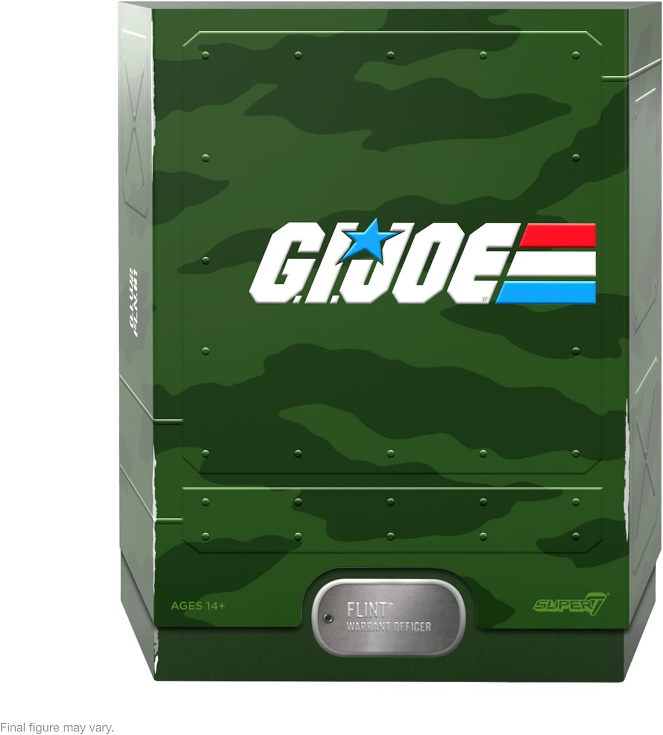 Super7 Ultimates! G.I. Joe Flint - 7" G.I. Joe Action Figure with Accessories Classic Cartoon Collectibles and Retro Toys