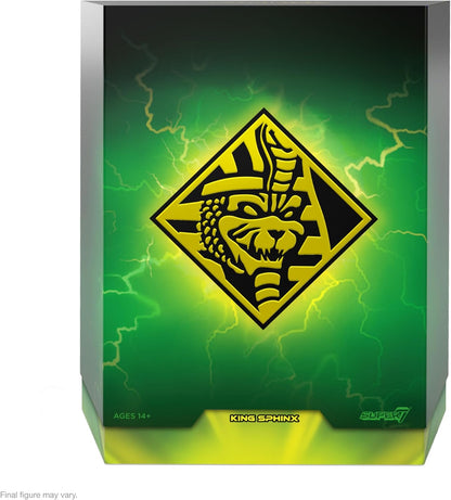 Super 7 Power Rangers Ultimates W2: King Sphinx Action Figur Modern