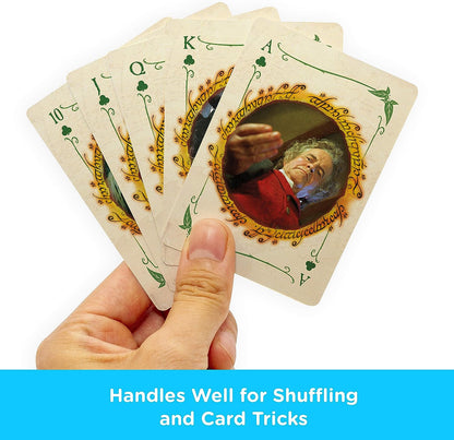 Lord of the Rings Playing Cards - LOTR The Fellowship of the Ring Deck of Cards for Your Favorite Card Games - Officially Licensed LOTR Merchandise & Collectibles