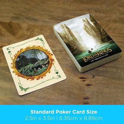 Lord of the Rings Playing Cards - LOTR The Fellowship of the Ring Deck of Cards for Your Favorite Card Games - Officially Licensed LOTR Merchandise & Collectibles