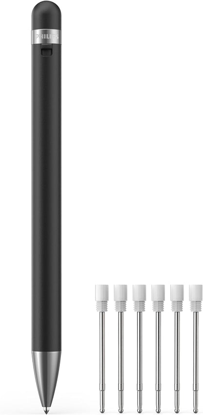 Philips Digital Voice Recorder, Black, Silver (DVT1600