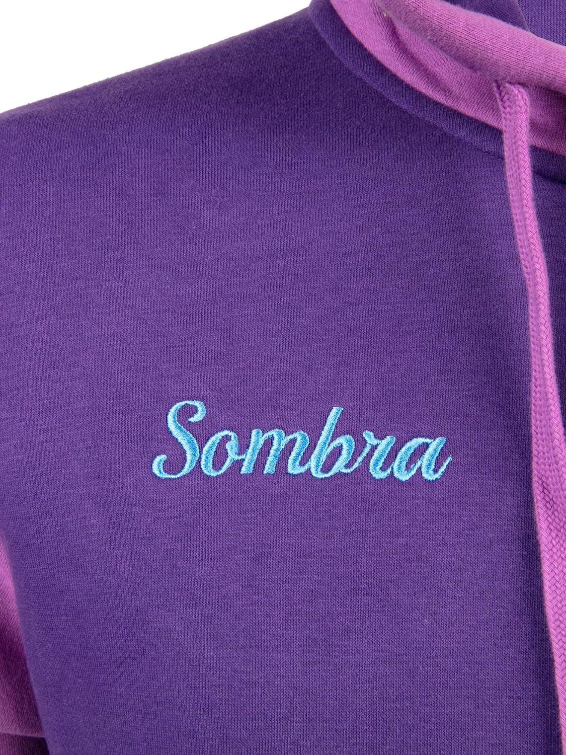 OVERWATCH - Varsity SOMBRA Zip-up Hoodies (S), 889343110733