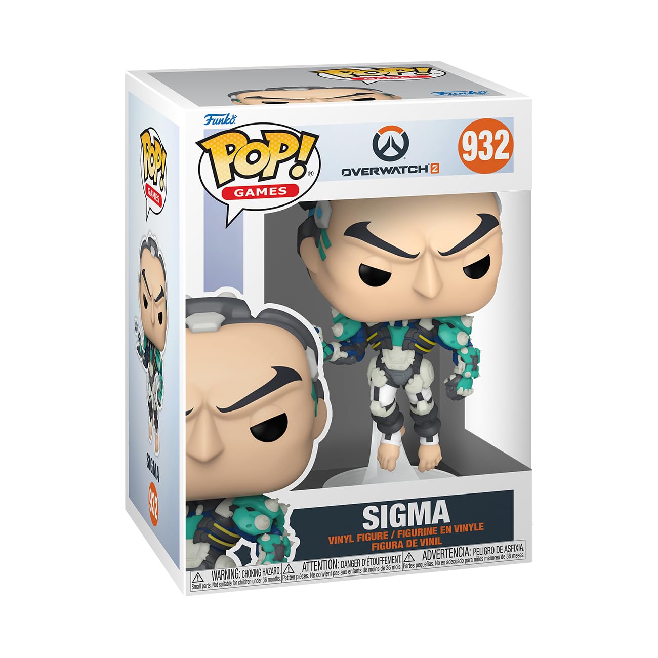Funko POP! Games: OverWatch 2 Sigma - Overwatch 2 - Collectable Vinyl Figure - Gift Idea - Official Merchandise - Toys for Kids & Adults - Video Games Fans - Model Figure for Collectors and Display