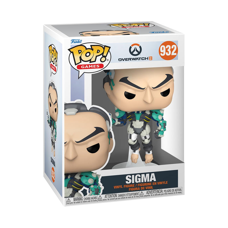 Funko POP! Games: OverWatch 2 Sigma - Overwatch 2 - Collectable Vinyl Figure - Gift Idea - Official Merchandise - Toys for Kids & Adults - Video Games Fans - Model Figure for Collectors and Display