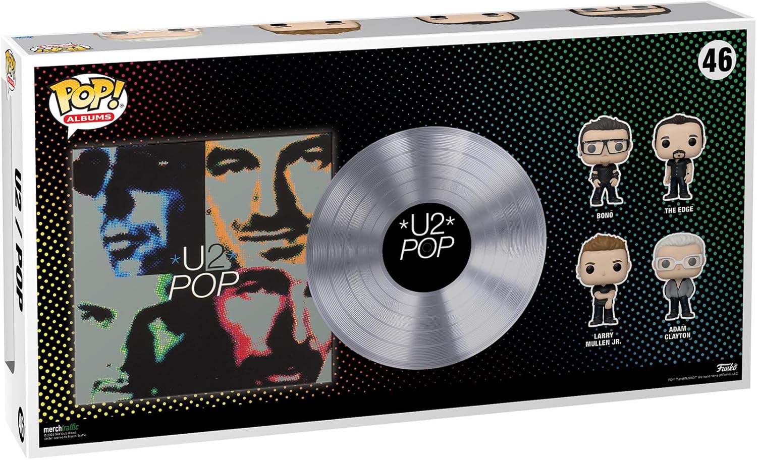 Funko POP! Albums Deluxe: U2 - POP! - Collectable Vinyl Figure - Gift Idea - Official Merchandise - Toys for Kids & Adults - Music Fans - Model Figure for Collectors and Display