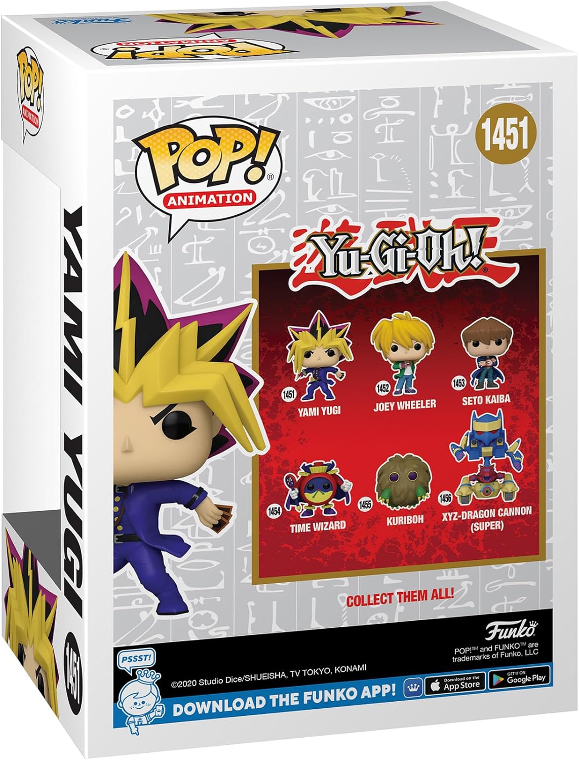 Funko POP! Animation: Yu-Gi-Oh!- Yami Yugi - (DK) - Collectable Vinyl Figure - Gift Idea - Official Merchandise - Toys for Kids & Adults - Anime Fans - Model Figure for Collectors and Display