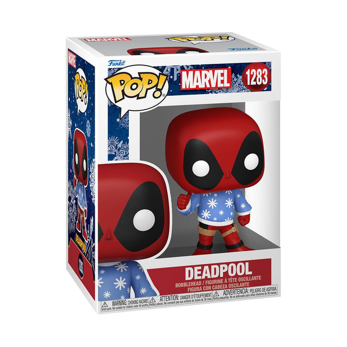 Funko Pop! Marvel: Holiday - Deadpool - (SWTR) - Marvel Comics - Collectable Vinyl Figure - Gift Idea - Official Merchandise - Toys for Kids & Adults - Movies Fans - Model Figure for Collectors
