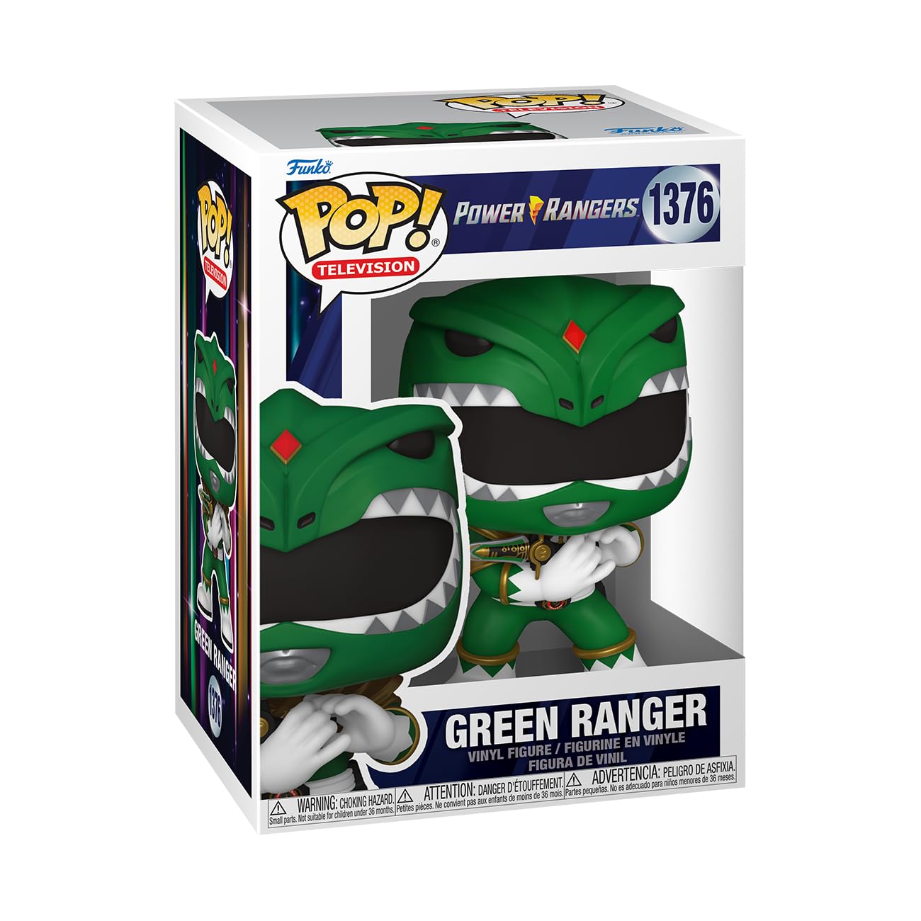 Funko POP! TV: Mighty Morphin Power Rangers 30th - Green Ranger - Power Rangers TV - Collectable Vinyl Figure - Gift Idea - Official Merchandise - Toys for Kids & Adults - TV Fans