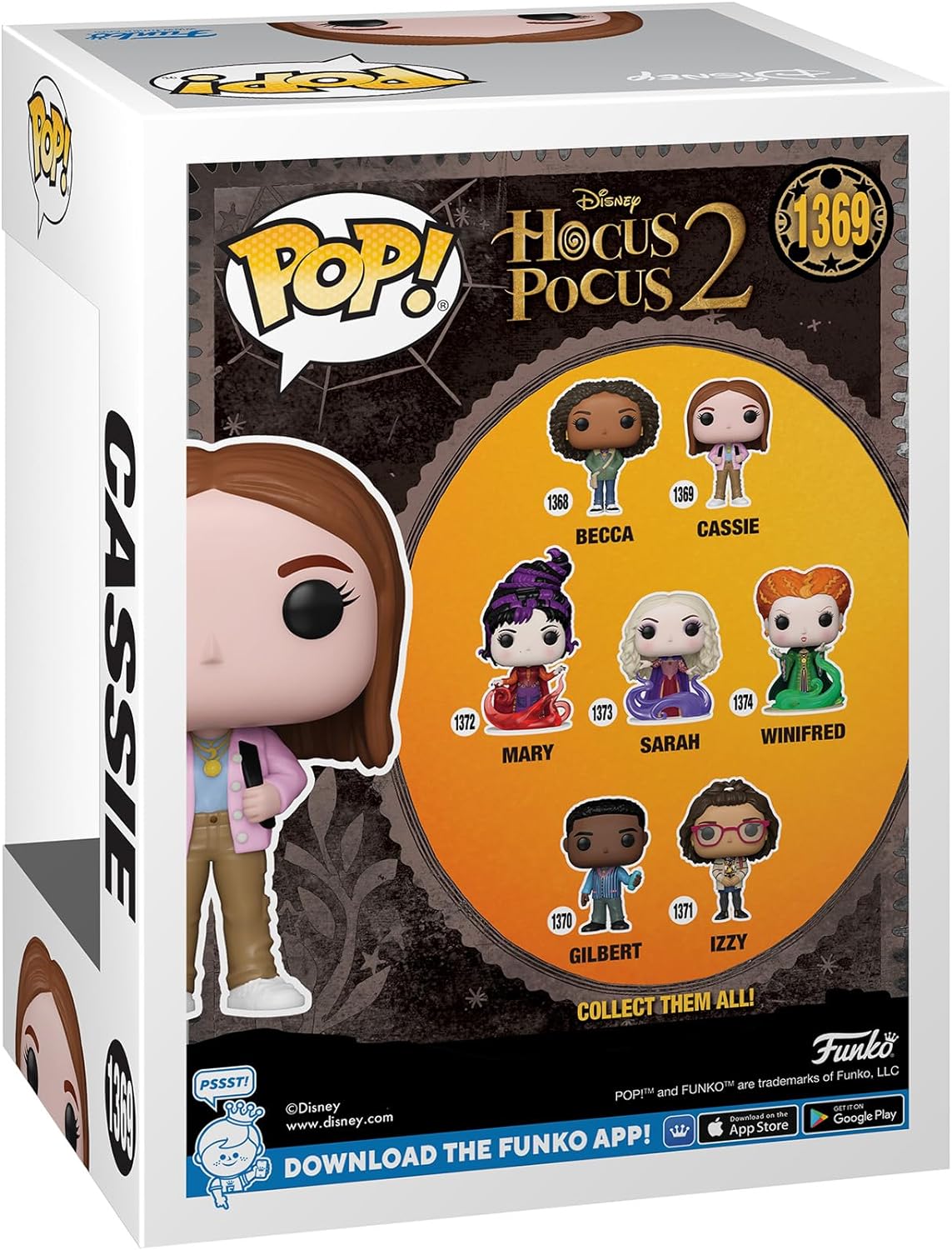 Funko POP! Disney: Disney Hocus Pocus 2- Cassie - Collectable Vinyl Figure - Gift Idea - Official Merchandise - Toys for Kids & Adults - Movies Fans - Model Figure for Collectors and Display