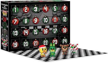 Funko Advent Calendar: Five Nights At Freddy's (FNAF) 2023 - 24 Days Of Surprise - Collectable Vinyl Mini Figures - Mystery Box - Gift Idea