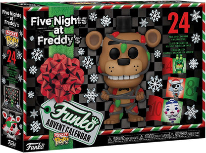 Funko Advent Calendar: Five Nights At Freddy's (FNAF) 2023 - 24 Days Of Surprise - Collectable Vinyl Mini Figures - Mystery Box - Gift Idea