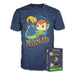 Funko Boxed Tee: Peter Pan - Big Ben - L - T-Shirt - Clothes - Gift Idea - Short Sleeve Top for Adults Unisex Men and Women - Official Merchandise - Movies Fans